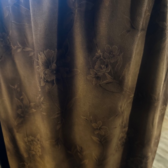 Vintage Hasting & Smith brown floral maxi skirt - Picture 3 of 5